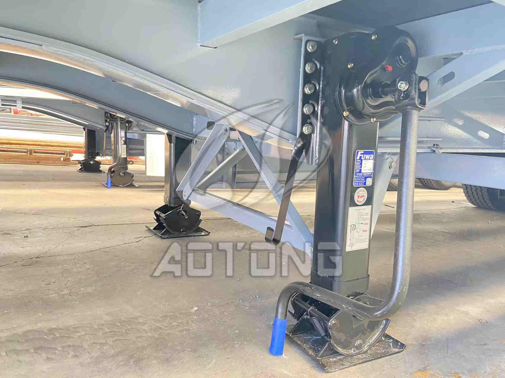 Main Beam Height 500mm Tri-axle Three Side Open Container for Turkmenistan Market