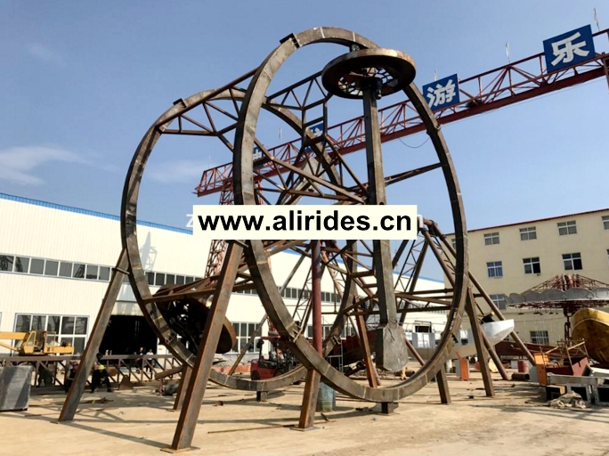 outdoor attraction for sale amusement fun park rides ferris wheel ring car