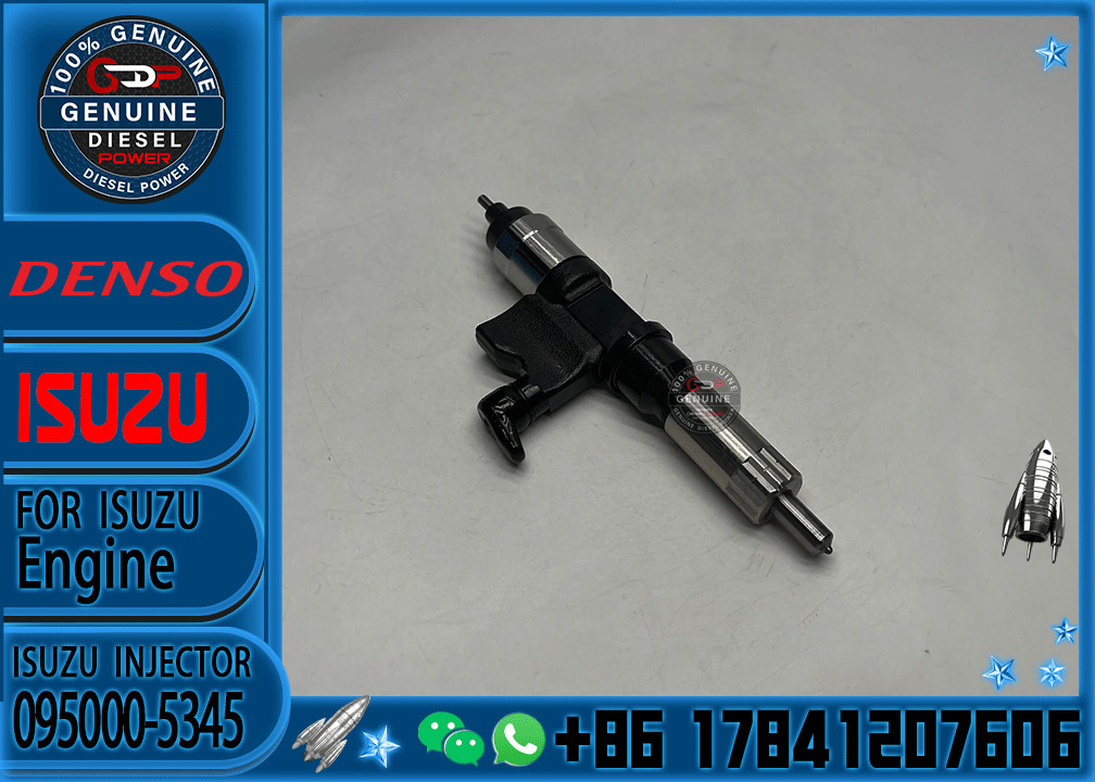 Fuel Injector 095000-5345 8-97602485-7 8-97602485-4 8-97602485-0 095000-5344 For Engine 4HK1/6HK1