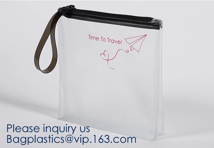 Daily Used Products Packaging Eva Zipper School Bag,Eco-Friendly Soft Plastic Frosted Cosmetic EVA Zipper Bags, Bagease