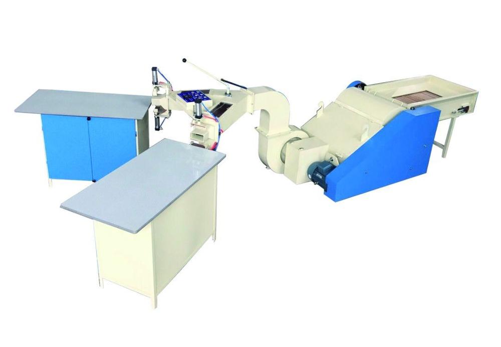 Cushion Polyester Fiber Pillow Filling Machine Line 250kg h
