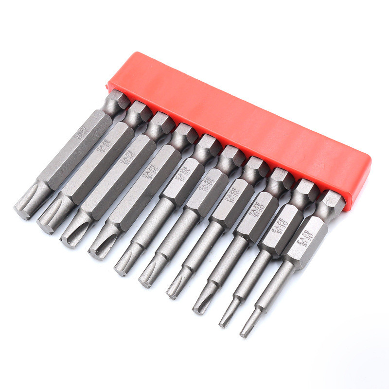 CE Durable Y Shaped Screwdriver Bit , Silver Y Shaped Screw Head Y3 Y4 Y5 Y6 Y8