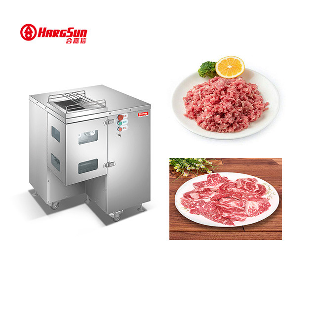 Restaurant Fresh Meat Cutting Machine Commercial 155*95mm 800kg/h 380V