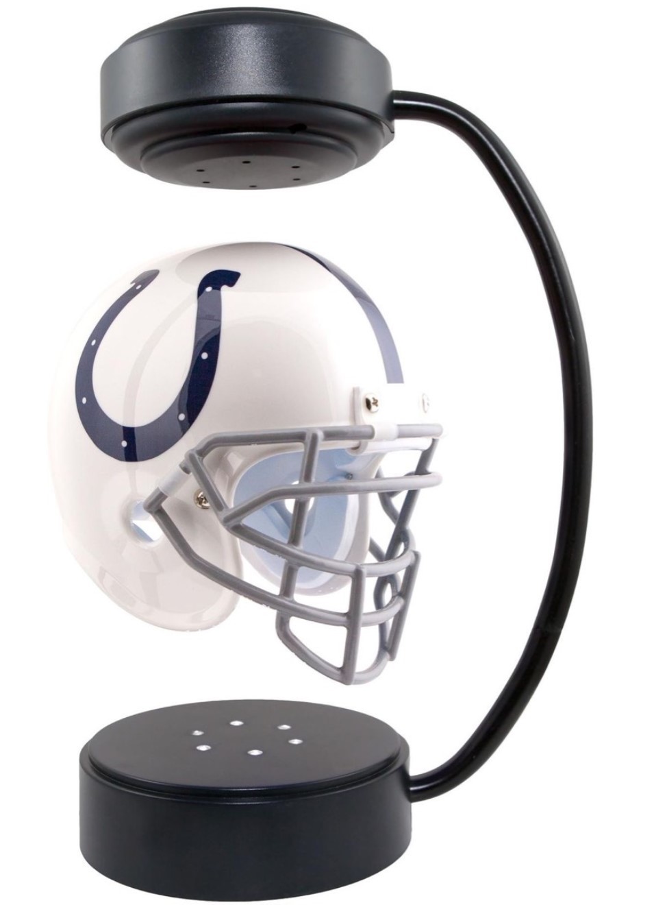 new magnetic levitation floating NFL Hover Helmet levitating hover helmet display stands