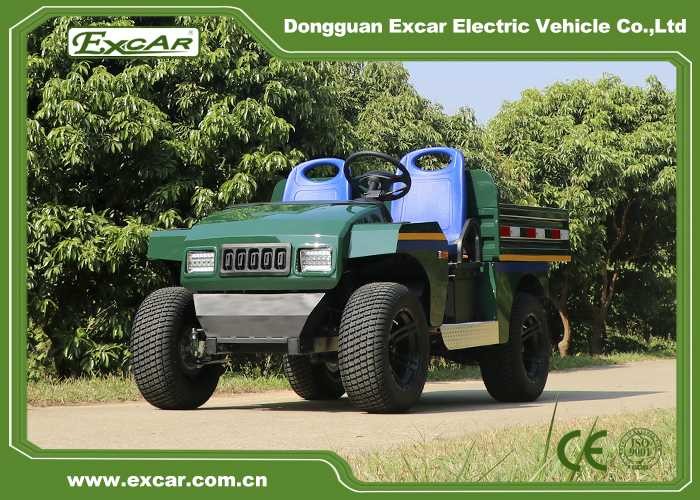 Aluminum Chassis Electric Golf Carts With Cargo Lithium Ion Battery 150ah