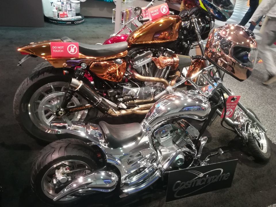 Motorcycle Accessory Non Toxic Nano Spray Chrome Plating