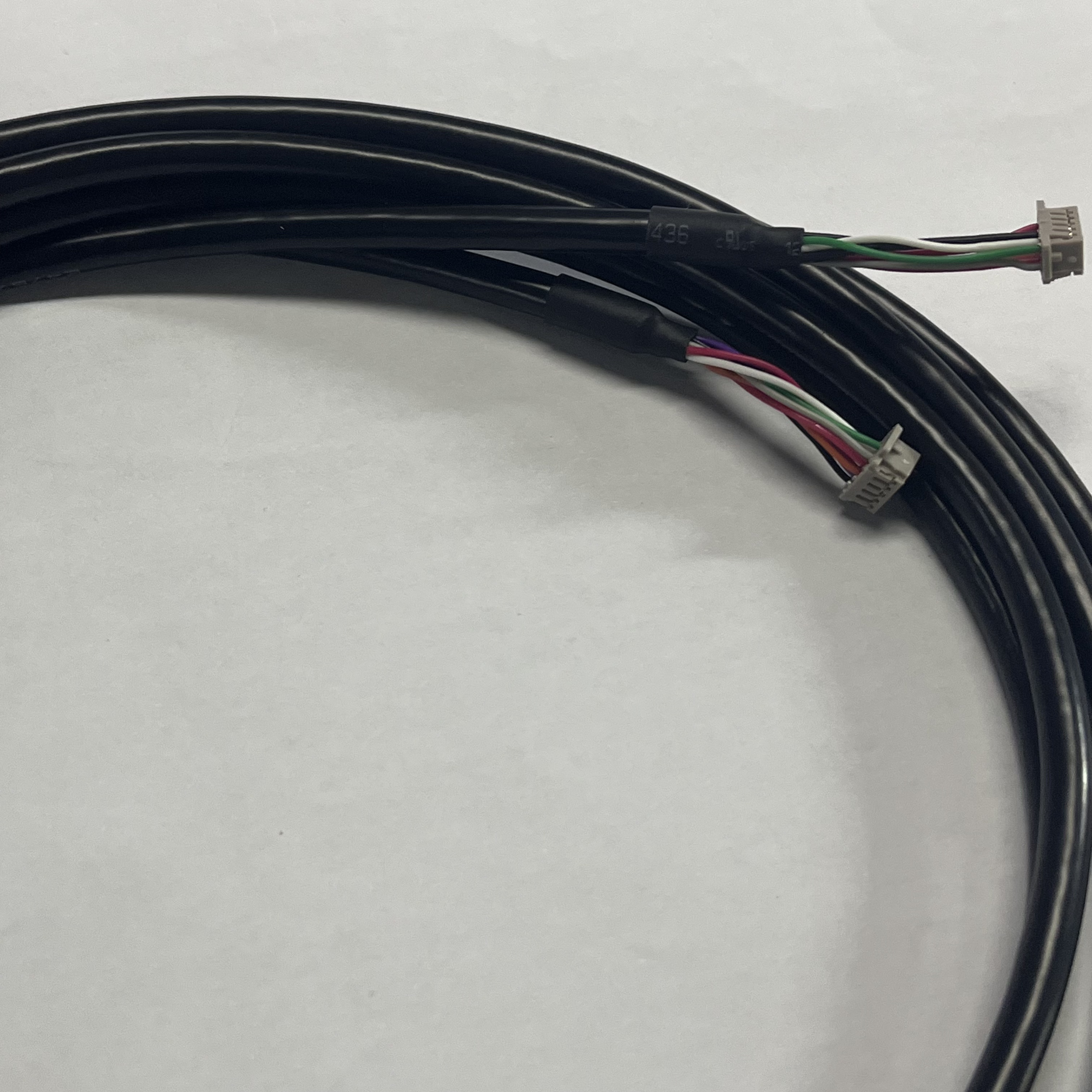 Customizable NFC Tv Lvds Cable Black 300V DC For Display Device