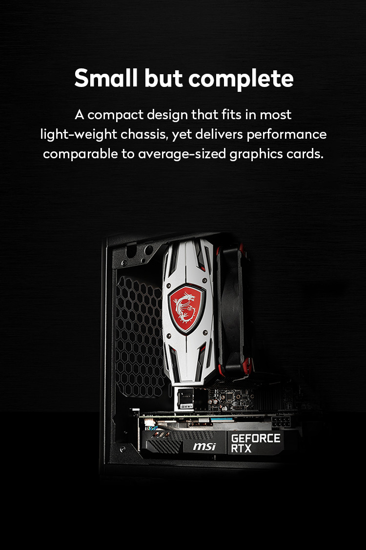 GeForce RTX 3050 AERO ITX 8G Computer Graphics Card DP×3 HDMI×1 Video Output