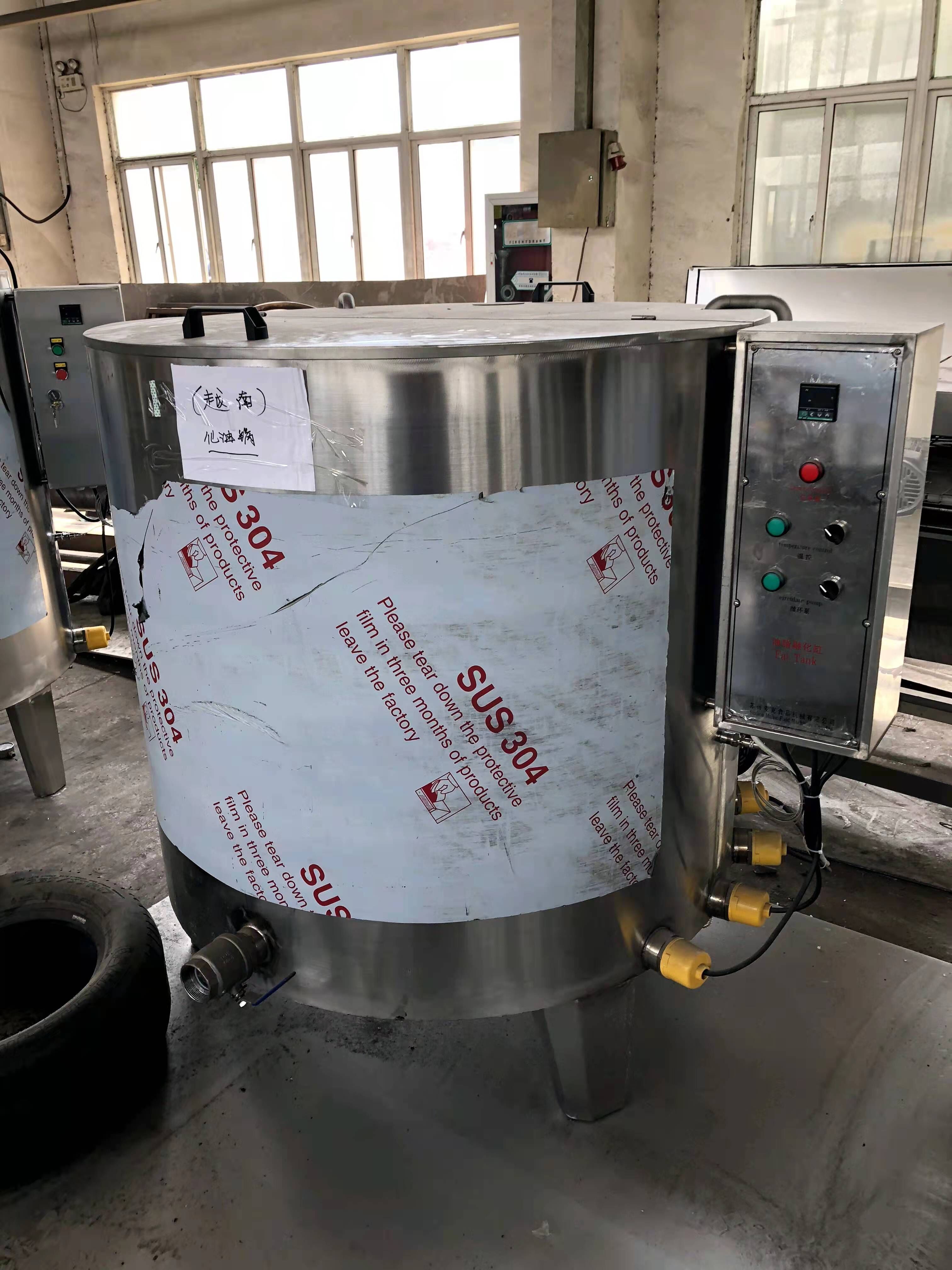 100L 1000L Chocolate Melting Pot Food Chocolate Depositor Machine
