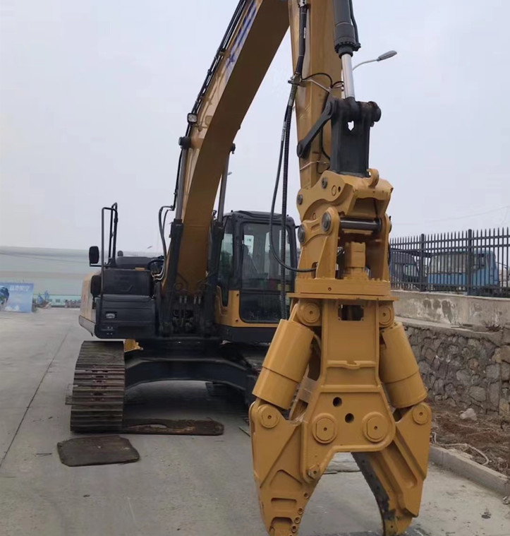 25 Tons Tree Shears For Diggers Opening 855mm Tree Slayer Excavator Cutter