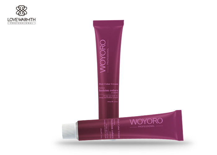 Long Lasting Permanent Hair Color Cream 100ml Volume No Hair Damaged For Salon