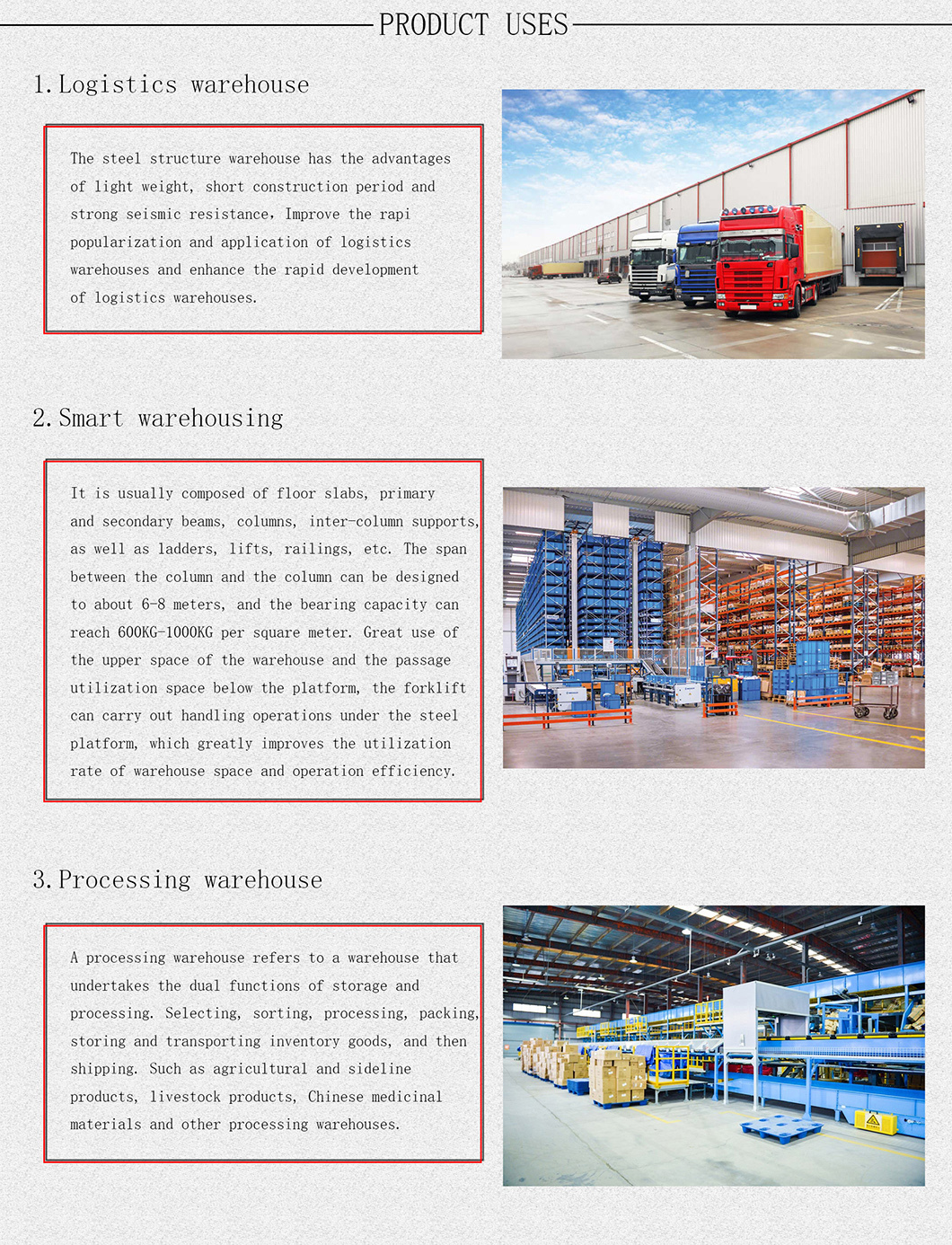 Steel Structure Workshop Industrial Storage Modular Hangar Shed