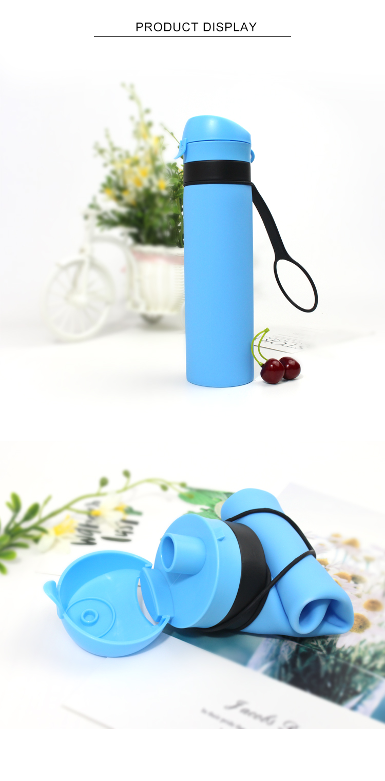 Sport Gift 150g Adults Roll Up Silicone Bottle