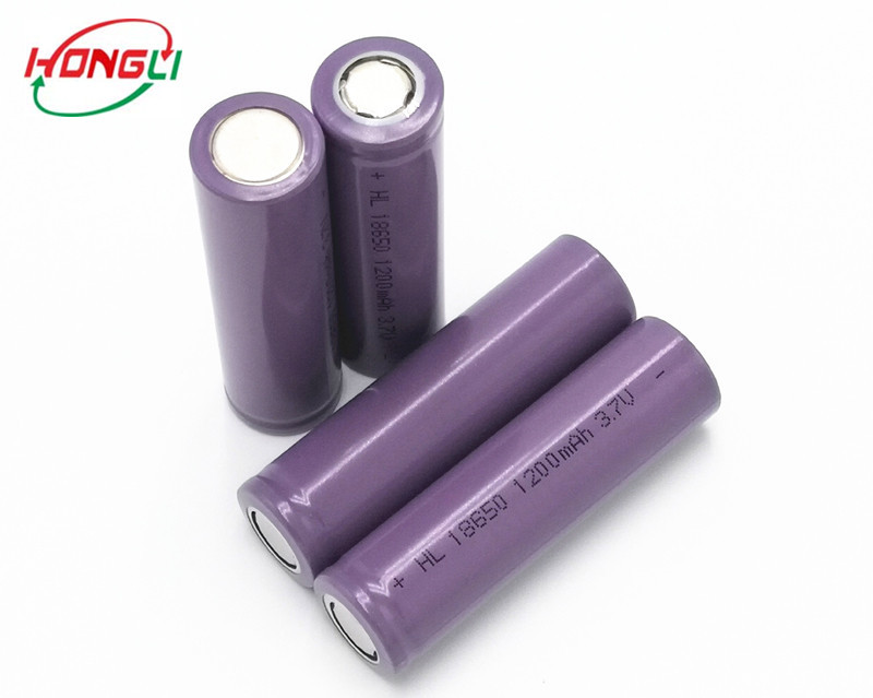 Stable Performance 1200mah lithium ion battery 18650 rechargeable battery