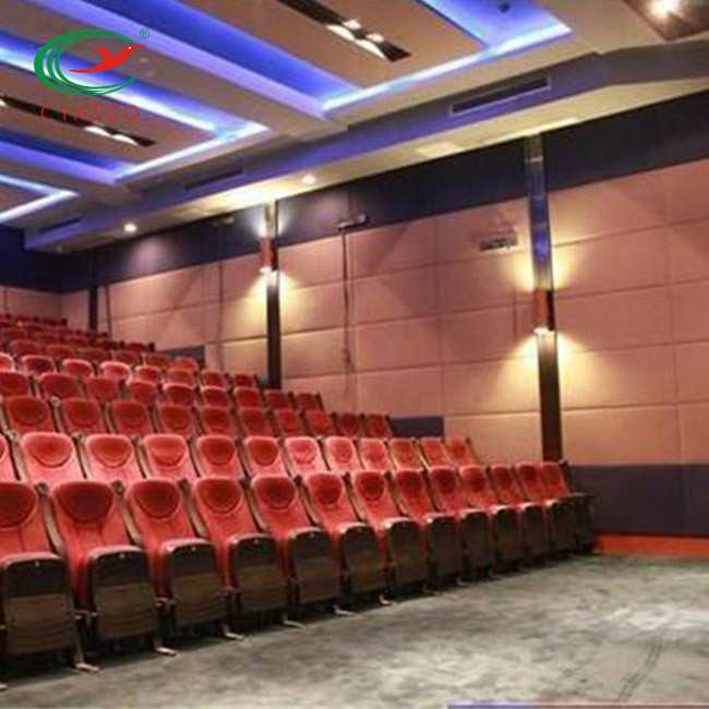 Thickness 50mm Fabric Acoustic Panel Sound Absorbing Fireproof