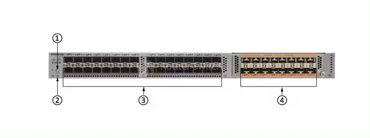 VLAN Support N5K-C5548UP-FA 32-Port Stackable Switch with QoS SNMP LACP 2 PS 2 Fans