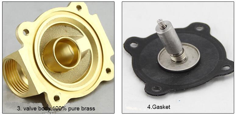Stainless Steel 220VAC 1/2" 2W-15K normally open 12 volt water valve solenoid valve