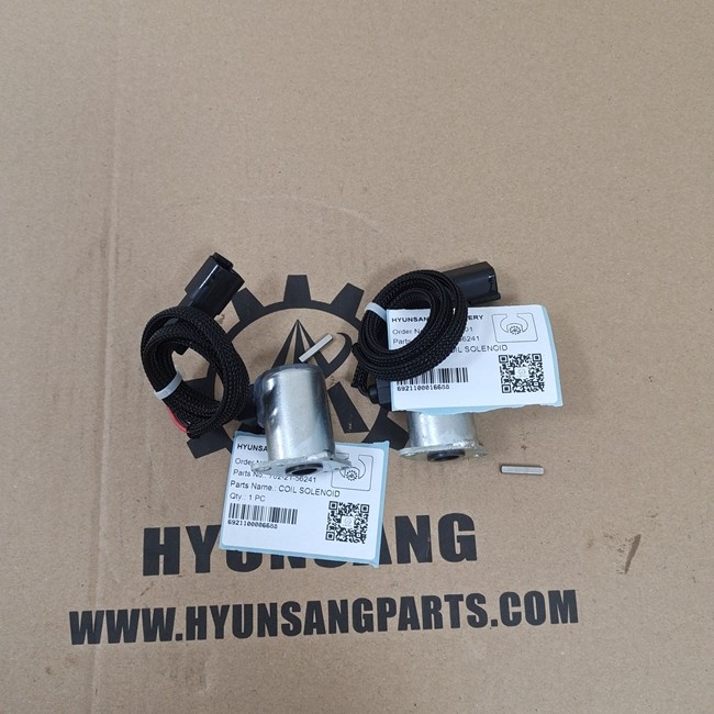 Coil Solenoid 702-21-56241 702-21-57410 714-11-16700 For Komatsu WA250 WA250PZ WA320