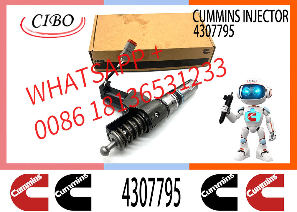 Diesel Fuel Injector 4307795 4384360 3411762 4307516N 3411767T 3407776 3087807 341176 3409975 for N14 QSN14