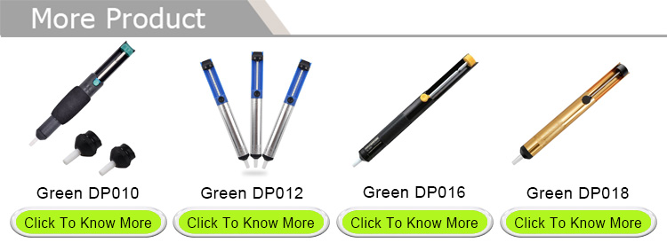 Green DP014 Desoldering Pump Solder Iron Remover Solder Sucker