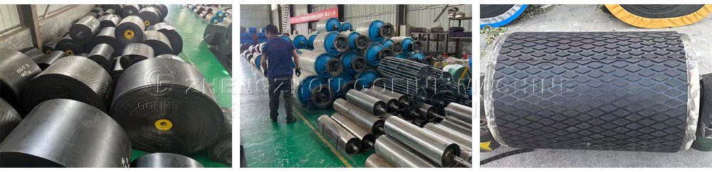 Flexible Conveyor Belt Curve