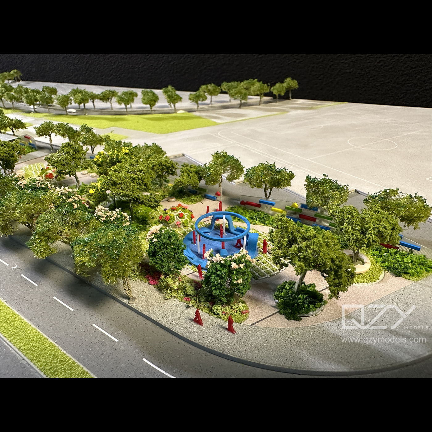 Landscape Maquettes Architecture Conceptual Models L&B 1/300 Futian Sport Oasis