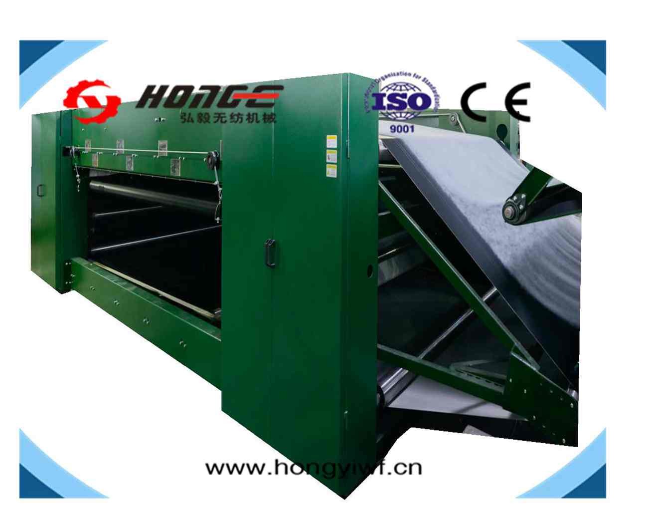 Non Woven Fabric Making Machine By PVC Conveyor Belt Reciprocating Laying