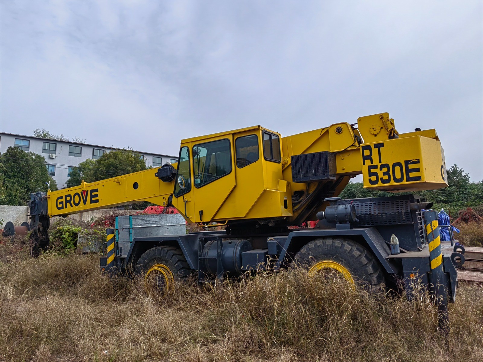 2014 Model Used Rough Terrain Cranes Grove RT530E With 35m Boom