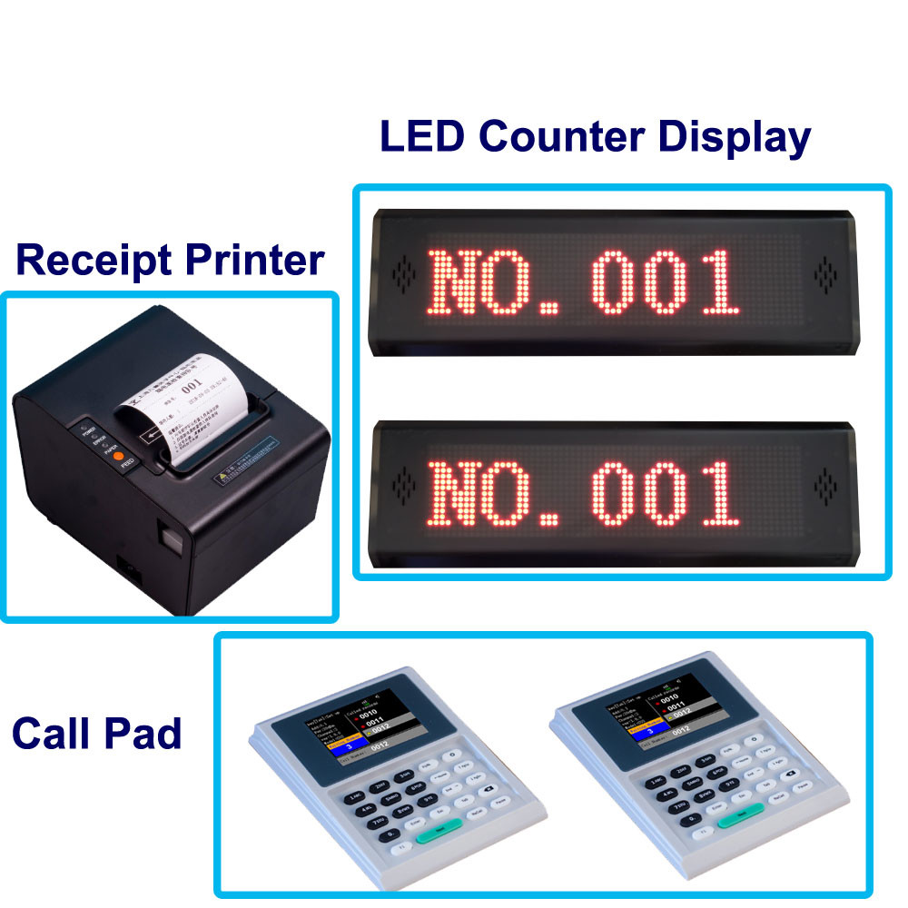 15.6 inch Desktop Table Queue Number Ticket Dispenser Kiosk Machine,Queuing System Token Number Machine,Q Ticket Machine