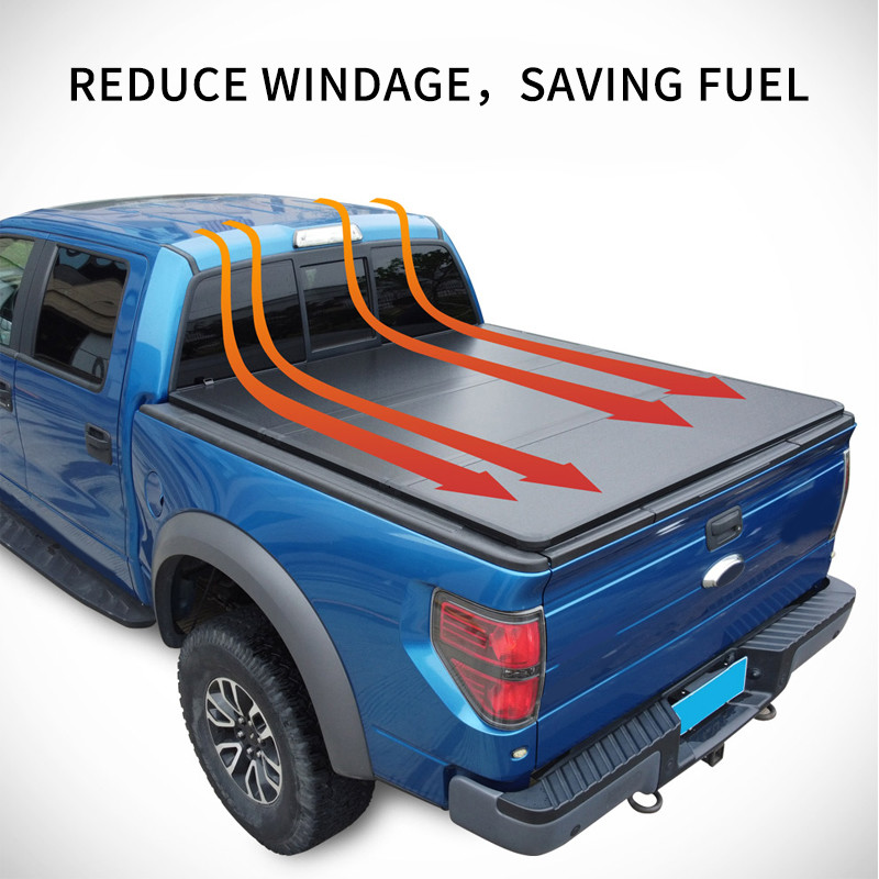 Pickup Truck Hard Bed Soft Tonneau Cover For Toyota Hilux Revo Vigo