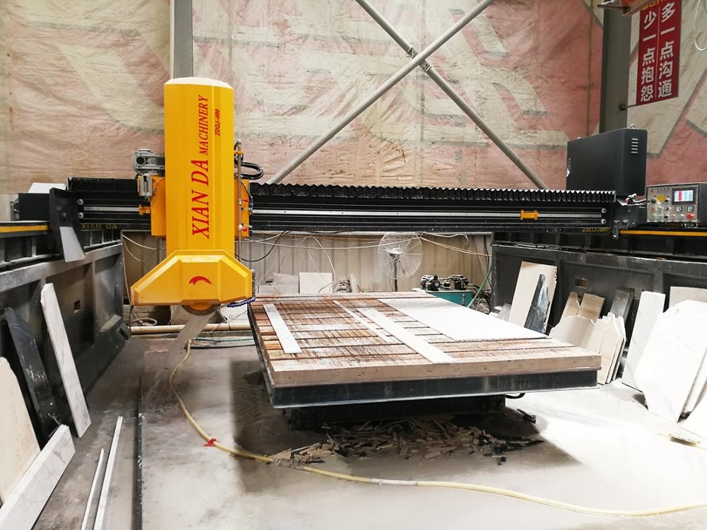 Infrared Bridge Cutting Machine For Large Granite And Marble Plates