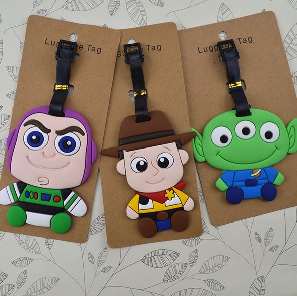Rubber Funky Travel Luggage Label Straps Suitcase Name ID Address Tags Luggage Tags