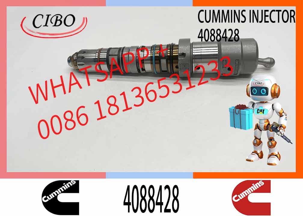 Neutral Truck Excavator QSK60 QSK45 Engine 4087894 4088428 4002145 Injector In Cummins