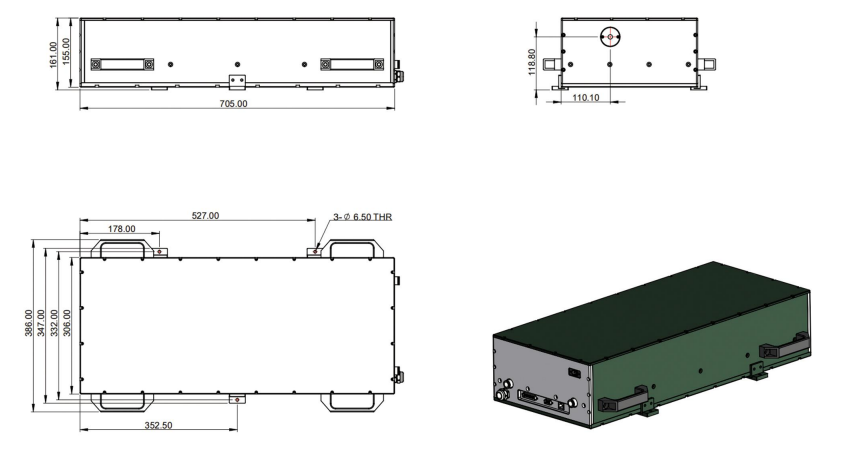 Integrated Design 200W QCW Green Fiber Laser for High Precision Processing