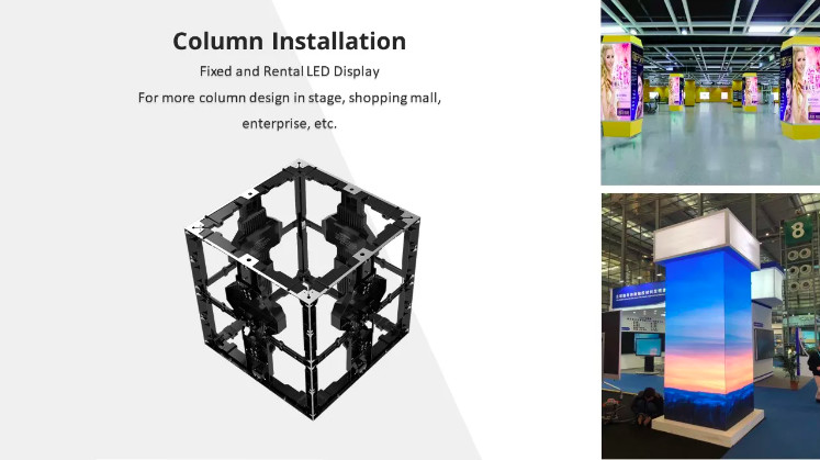 3D Magic Full Color Indoor Led Display Screen Rgb Led Cube P2.5 P3 P4