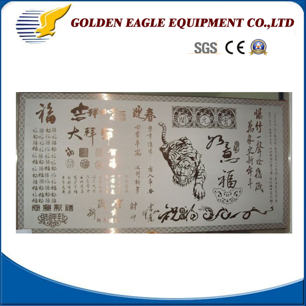 Ge-S650 Golden Eagle Popular Etched Nameplate Etching Machine