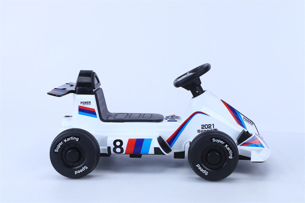 Electric Kids Pedal Powered Ride On Go Kart Racer Car Toy Carton Size 71X50X24cm
