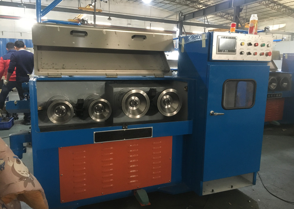 24dh Fine Copper Drawing Machine With Annealer For Electric Wire