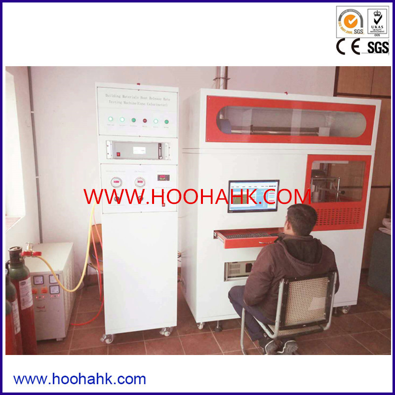 ASTM E1354 and ISO 5660 GB/T 16172 Cone Calorimeter Heat Release Rate Flammability Testing machine