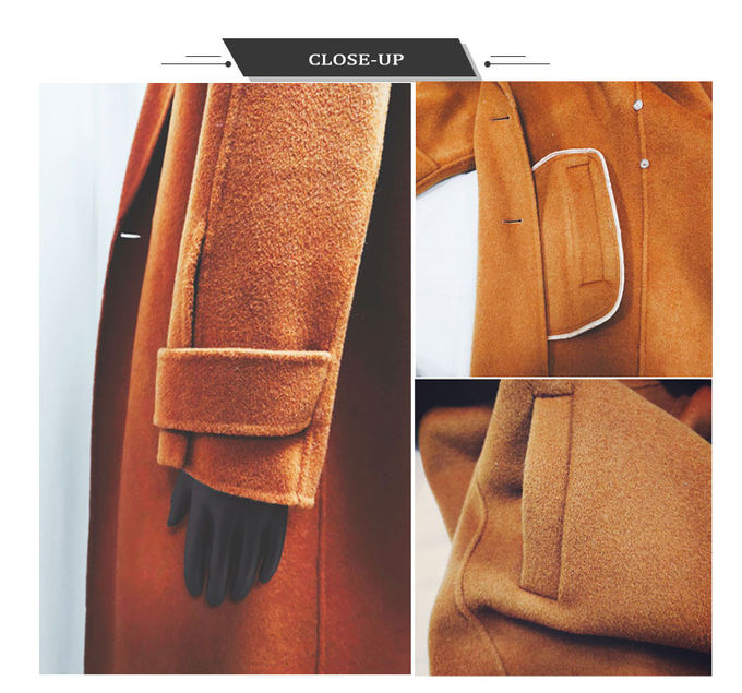 Size 40 800G Double Faced Womens Winter Coat