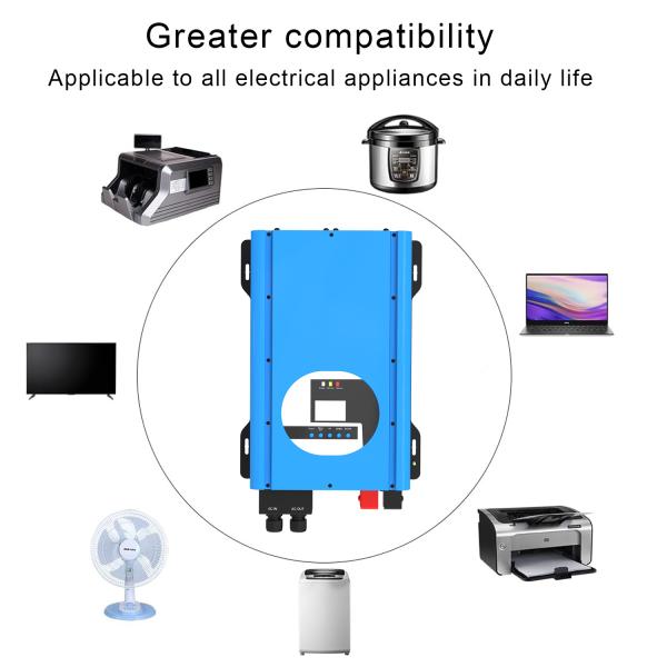 3000 Watt Bidirectional DC AC Inverter 12V Dc To AC 220V Ups Power Inverter 50/60HZ