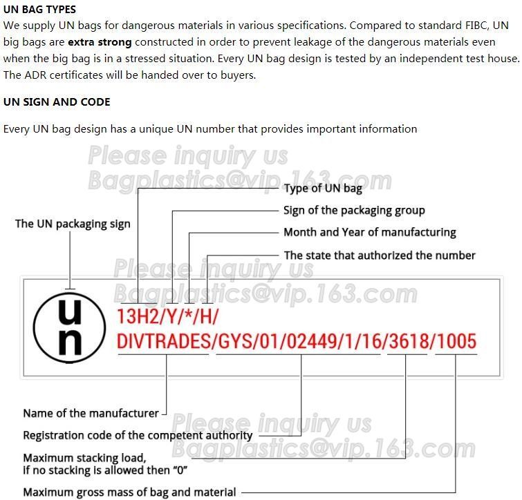 New arrival wholesale polypropylene woven plastic jumbo bag pp big bag for sand, building material,jumbo bag / FIBC bulk