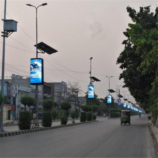 Waterproof Dustproof 5mm Commercial Advertising LED Display Screen 9500K -