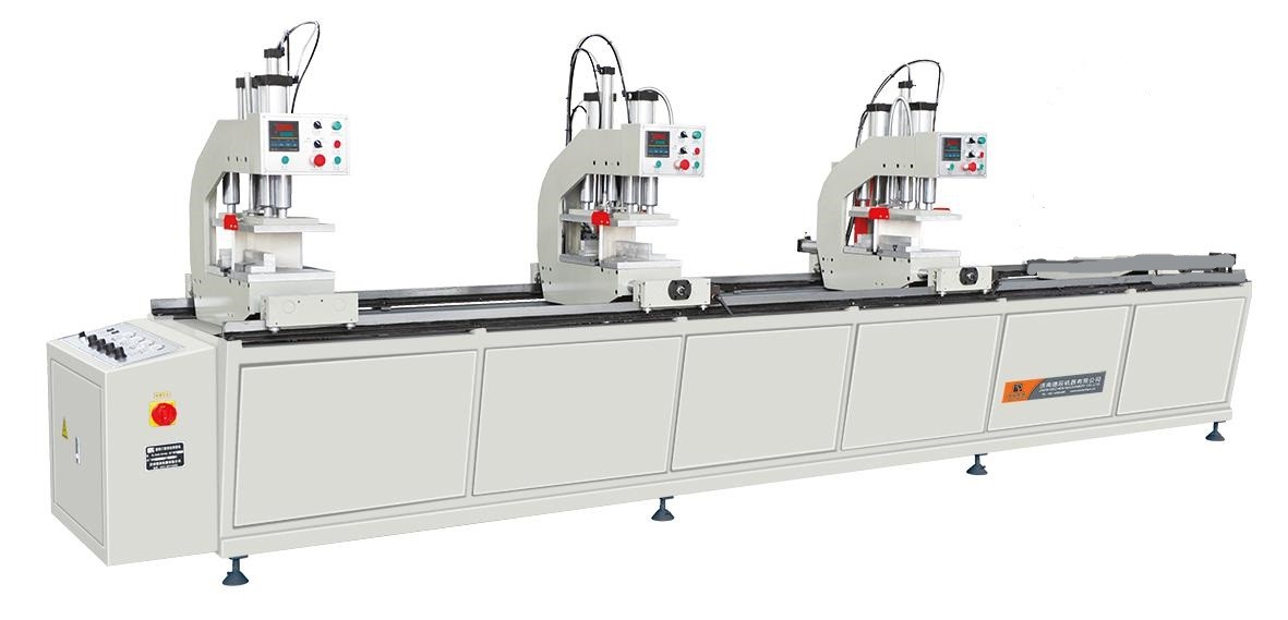 3 headUPVC welding machine/window welding/window and door making welding/single/double head welding/plastic welding