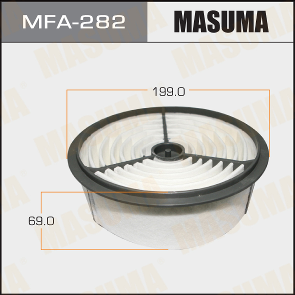 Air Filter 17801-16010 4560116762002 AY120-TY021 for DAIHATSU 1988-1996 at MFA-282 MASUMA