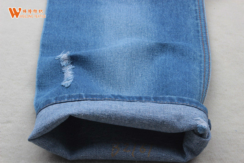 14 onzas, 100 % algodón, peso pesado, tela de mezclilla cruda, material de jeans de mezclilla