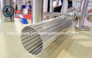 Buy cheap Continuous Slot Wedge Wire Screen Cylinders For Screw Press product