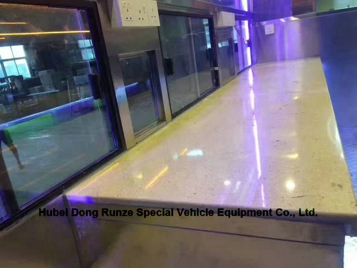Custom Color JAC Mobile Kitchen Truck , Street Mobile Fast Food Van