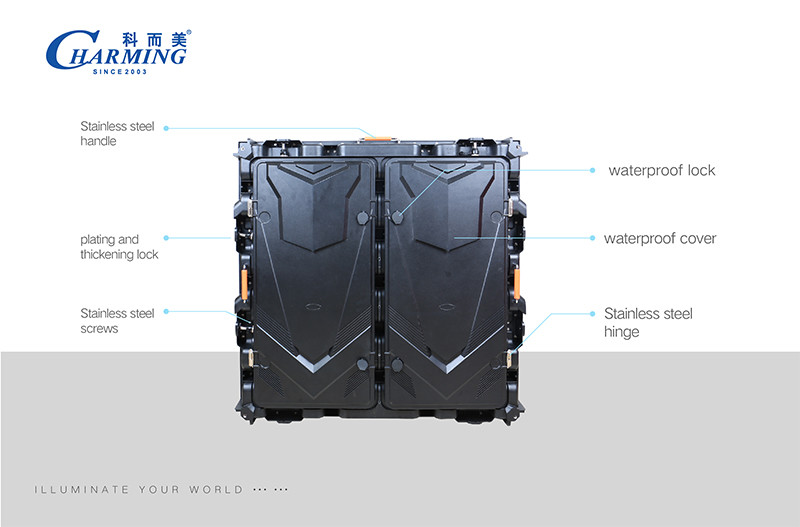 SMD2525 Advertising Outdoor LED Video Wall Screen P4 P5 P8 Waterproof