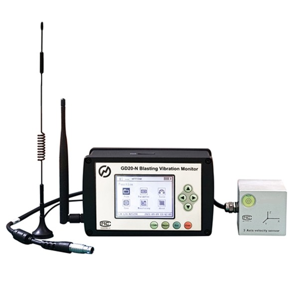 Blasting Ground Vibration Instrument High Durability With Speed Sensor